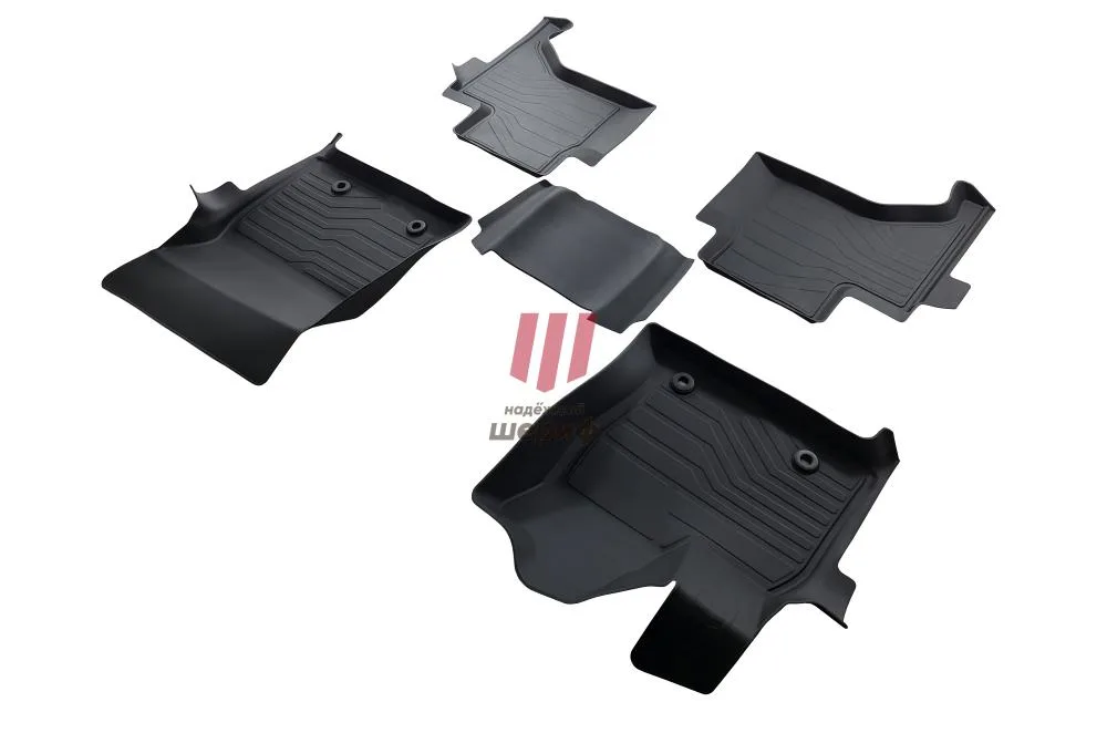 Ковры салонные Toyota LC 300 (2021-) 3D Lux (Саранск)
