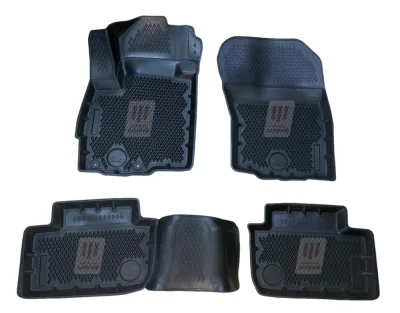 Коврики в салон полиуретан для Mitsubishi ASX (2010-2021)/Peugeot 4008 (2012-2017) Premium ("EVA 3D") DelForm