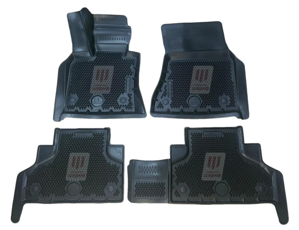 Коврики в салон полиуретан для BMW X5 III (F15) (2013-2018), X6 II (F16) (2014-2019) Premium ("EVA 3D") DelForm
