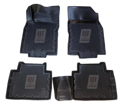 Коврики в салон полиуретан для Nissan X-Trail III (2013-2022) Premium ("EVA 3D") cалон DelForm