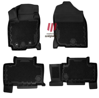 Коврики в салон полиуретан для Toyota Rav 4 III (XA30) (2005-2016) Premium ("EVA 3D")