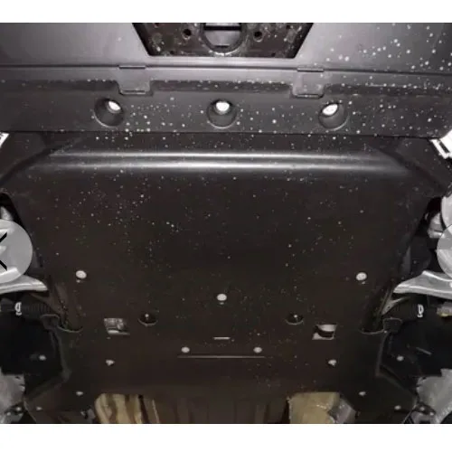 ALF4404st Защита картера и кпп Jaguar F-pace (2015-) V-все/Land Rover Range Rover Velar (2018-) V-все (2 части) (сталь 2мм) Альфеко