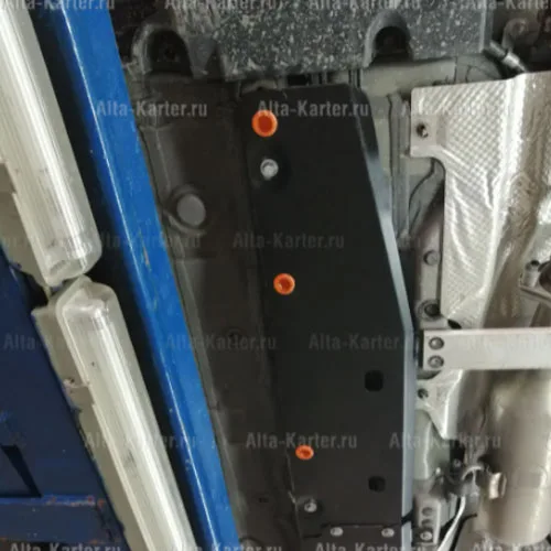 ALF24115st Защита топливопровода Toyota Corolla E210 (2018-) V-все (сталь 2мм) Альфеко