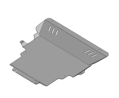 ALF1311st Защита картера и КПП Mazda Biante (2008-2018) V- 2,0 (сталь 2мм) Альфеко