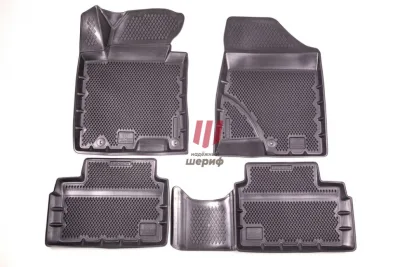 Коврики в салон полиуретан для Kia Ceed (2012-) Standart ("EVA 3D") DelForm