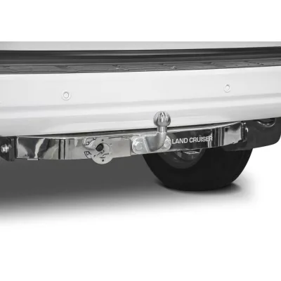ТСУ Toyota Land Cruiser 200 (кроме Executive, TRD) (2007-2021) С НЕРЖАВЕЮЩЕЙ ПЛАСТИНОЙ (б/электрики) BERG