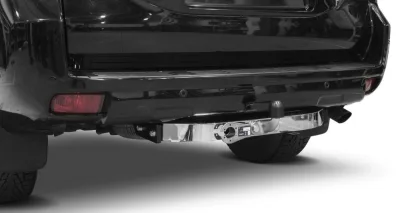 ТСУ Toyota Land Cruiser 120/150 Prado (2007-) (кроме комплектации Black Onyx) С НЕРЖАВЕЮЩЕЙ ПЛАСТИНОЙ (б/электрики) BERG