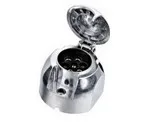 Розетка 7PIN силумин AW