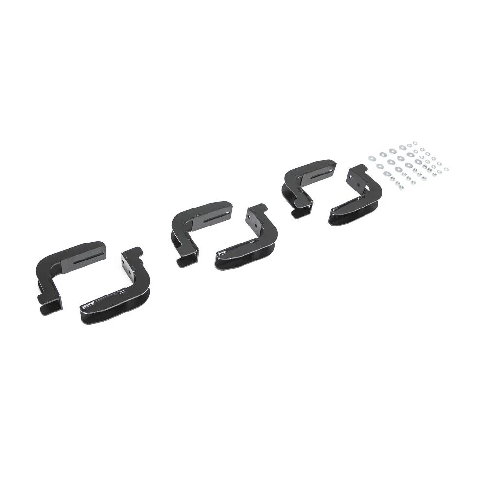 Комплект крепежа для установки порогов Nissan Navara 20005-2010-2015/ Pathfinder 2004-2010-2014 (RIVAL)