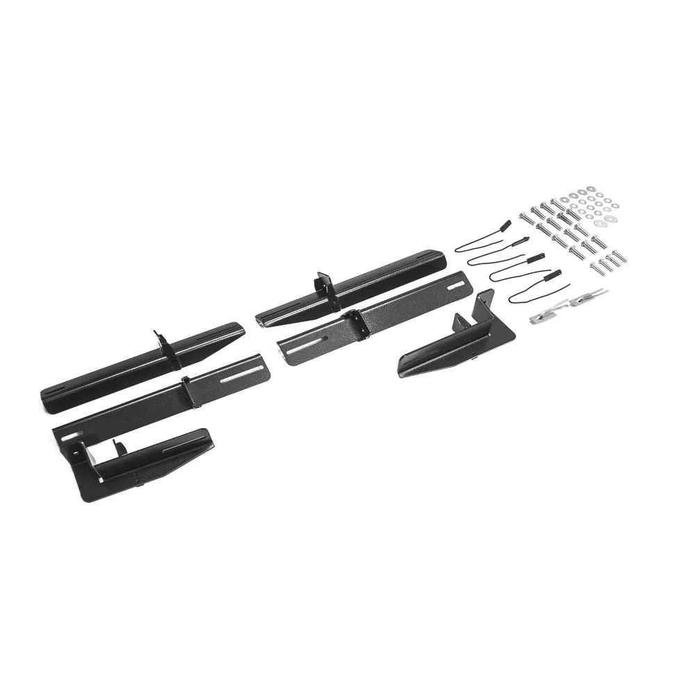 Комплект крепежа для установки порогов Mitsubishi Outlander 2007-2015-/ ASX 2010-2015/ Peogeot 4007 2007-2013/ 4008 2012-/ Citroen C4 AirCross 2012-/ C-Crosser 2007-2013 (RIVAL)