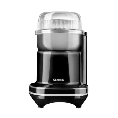 Кофемолка Centek CT-1365 Black 250Вт, 165 мл, безопасная блокировка, стальн чаша, прозрачная крышка