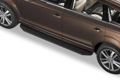 Порог-площадка "Premium-Black" A193ALB + комплект крепежа, RIVAL, Volkswagen Touareg 2010-2018/Audi Q5 2005-