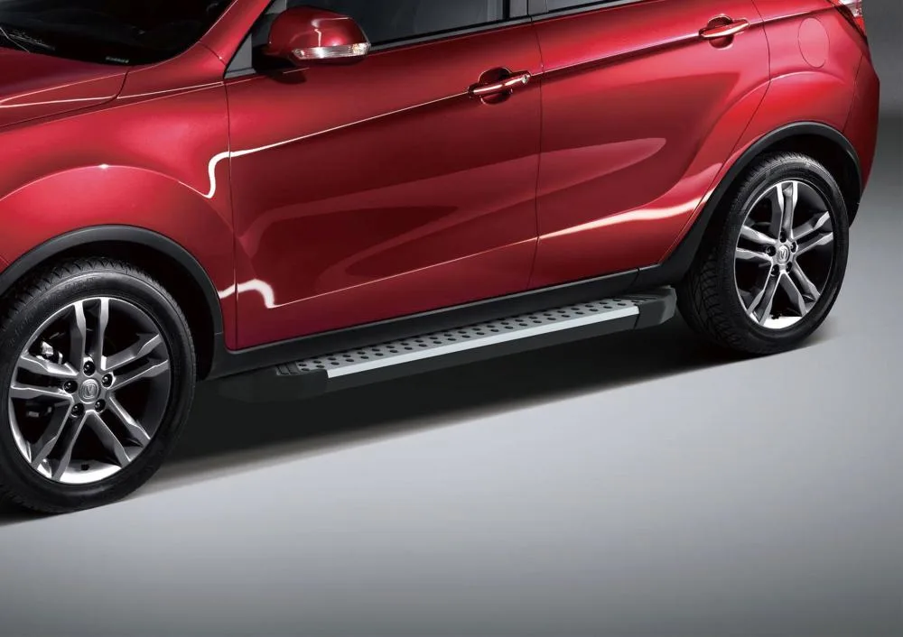 Порог-площадка "Bmw-Style" D173AL + комплект крепежа, RIVAL, Changan CS 35 2013-