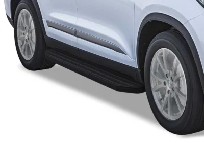 Порог-площадка "Premium-Black" A180ALB + комплект крепежа, RIVAL, Chery Tiggo 7 2019-2020/ 7Pro 2020-/Tiggo 8 2020-/ 8Pro 2021-/ 8ProMax 2022-/Exeed L