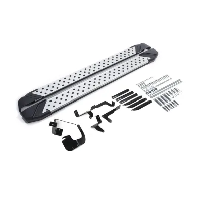 Порог-площадка "Bmw-Style" D173AL + комплект крепежа, Chevrolet Equinox, 2020-