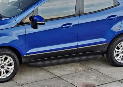 Порог-площадка "Premium-Black" A160ALB + комплект крепежа, Ford Ecosport 2018-/Ford Ecosport 2014-