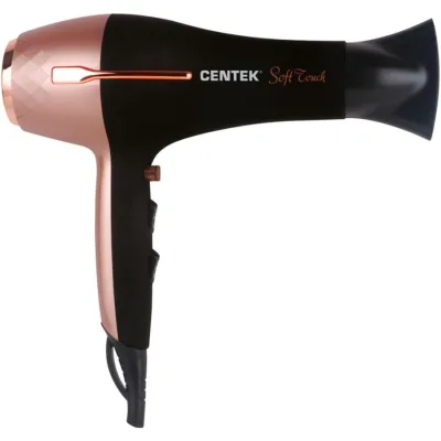 Фен Centek CT-2242 (РОЗОВОЕ ЗОЛОТО+черный) 1900Вт