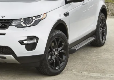 Порог-площадка "Bmw-Style" D180AL + комплект крепежа, RIVAL, Land Rover Discovery Sport 2014-