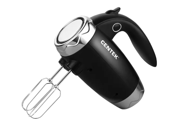 Миксер Centek CT-1115 (черный/хром) 350Вт