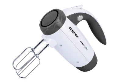 Миксер Centek CT-1114 (белый/серый) 350Вт
