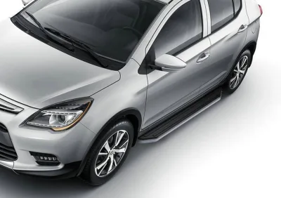 Порог-площадка "Premium" A173ALP + комплект крепежа, RIVAL, Lifan X50 2015-