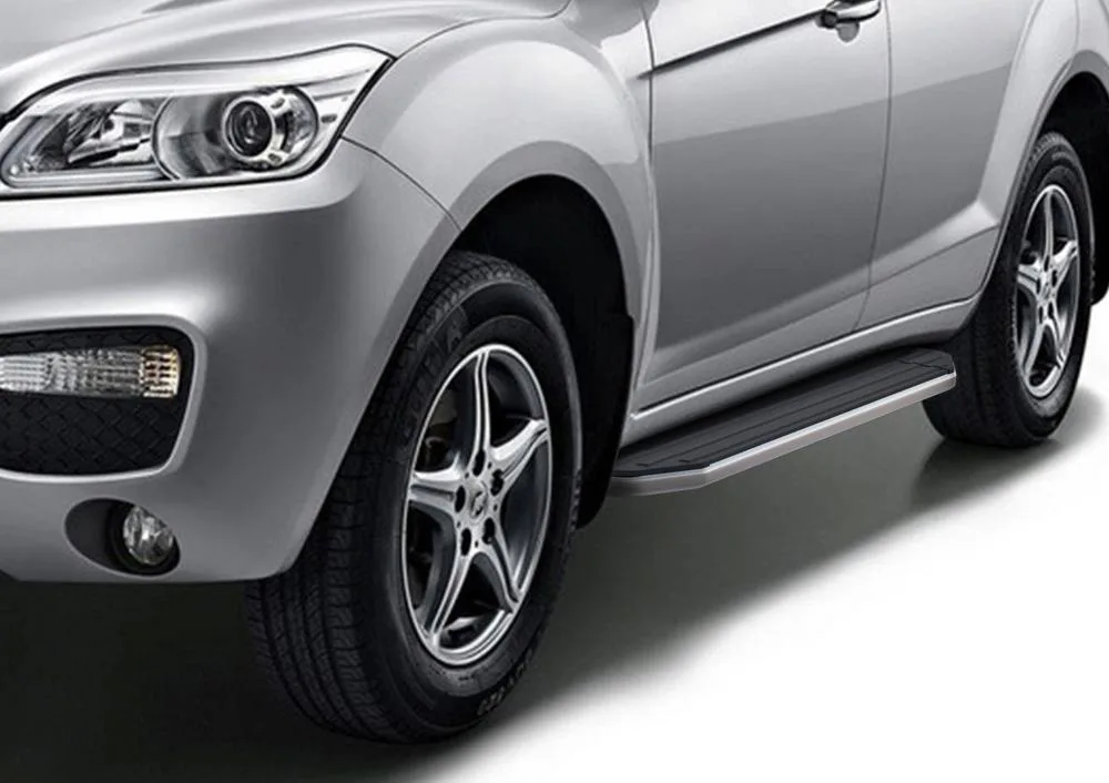 Порог-площадка "Premium" A160ALP + комплект крепежа, RIVAL, Lifan X60 2012-2016