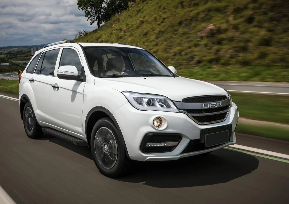 Порог-площадка "Black" F160ALB + комплект крепежа, RIVAL, Lifan X60 2016-