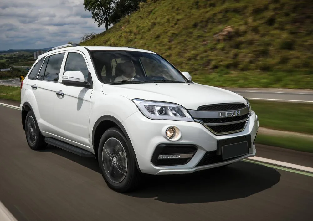 Порог-площадка "Premium-Black" A160ALB + комплект крепежа, RIVAL, Lifan X60 2016-