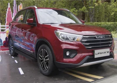Порог-площадка "Black" F173ALB + комплект крепежа, RIVAL, Lifan X70 2018-