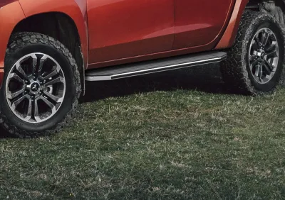 Порог-площадка "Premium" A193ALP + комплект крепежа, RIVAL, Mitsubishi L200 2006-2015-2019-