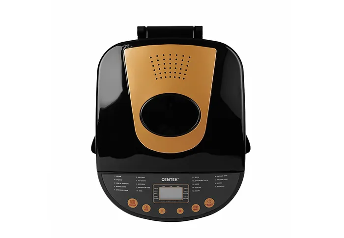 Хлебопечка Centek CT-1406 Black 900г 650Вт, 19 программ (йогурт, джем, кекс)