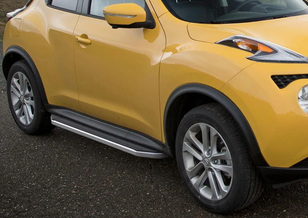 Порог-площадка "Premium" A173ALP + комплект крепежа, RIVAL, Nissan Juke 2010-2014-2016, 4WD