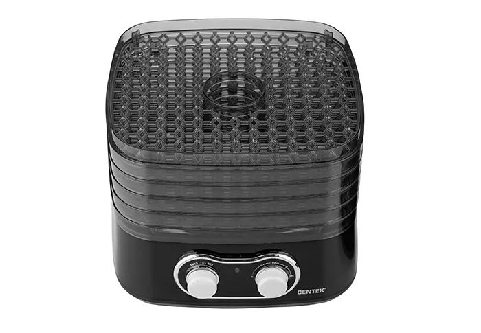 Сушилка для овощей Centek CT-1659, Черный, ОБЪЕМ 5 л, 270Вт, 5 поддонов
