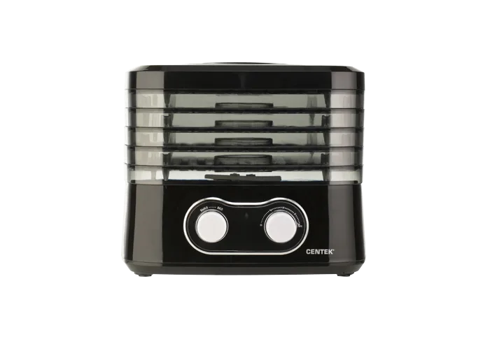 Сушилка для овощей Centek CT-1659, Черный, ОБЪЕМ 5 л, 270Вт, 5 поддонов