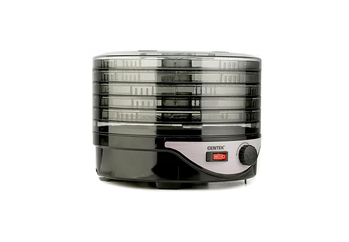 Сушилка для овощей Centek CT-1658, Черный, ОБЪЕМ 4 л, 270Вт, 5 поддонов
