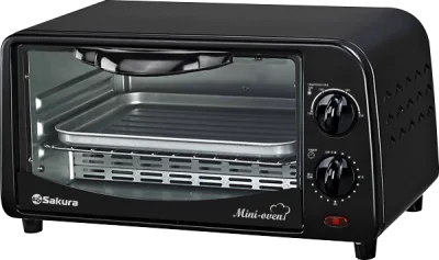 Духовка электрическая мини SA-7018B 10л 1000Вт