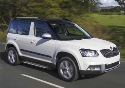 Порог-площадка "Bmw-Style" D173AL + комплект крепежа, RIVAL, Skoda Yeti 2009-2014-