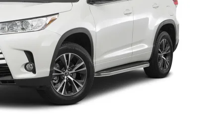 Порог-площадка "Premium" A180ALP + комплект крепежа, RIVAL, Toyota Highlander 2014-2017-
