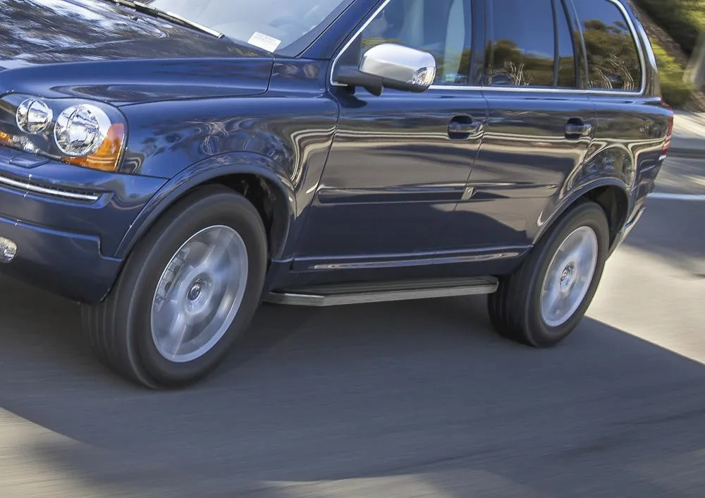 Порог-площадка "Premium" A193ALP + комплект крепежа, RIVAL, Volvo XC 90 2002-2006-2014