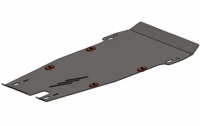 ALF0952st Защита картера и КПП Honda Odyssey (2003-2008) V-2,4 (сталь 2мм) Альфеко