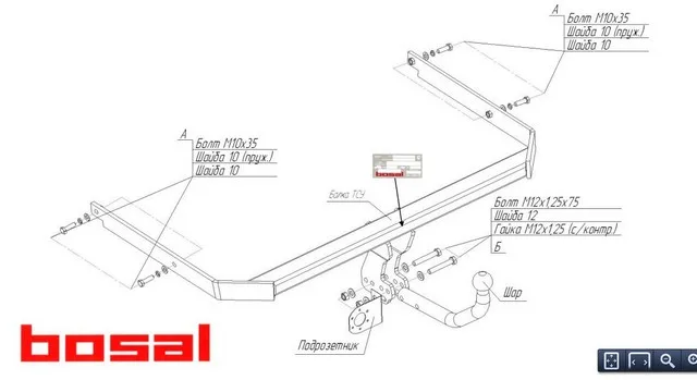 ТСУ 3967-A  Ford Focus II HB (2003-2011)/III Hb (2011-2019)/C-Max (2003-2010)/Grand C-Max (2010-2012)/Mazda 3 Sd/Hb (2003-2013) Bosal
