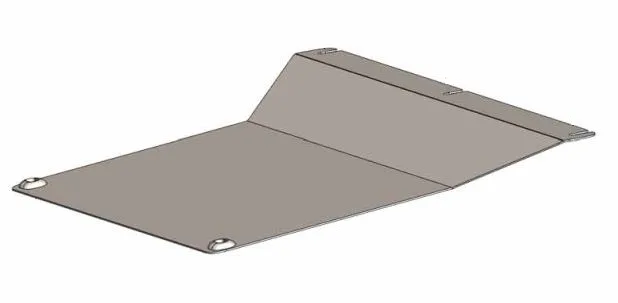 ALF0324st Защита картера и КПП Chevrolet Cruse (2015-) (американский рынок) (сталь 2мм) Альфеко
