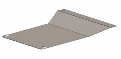 ALF0324st Защита картера и КПП Chevrolet Cruse (2015-) (американский рынок) (сталь 2мм) Альфеко