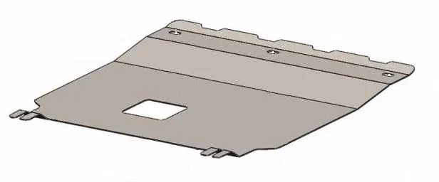 ALF1012st Защита картера и КПП Hyundai Bayon (2021-) V-1,4 AT (сталь 2мм) Альфеко