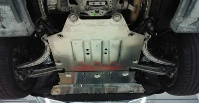 Защита КПП Audi A4 (B9) (2015-) V-1,8; 2,0 TFSI AT /А5 (9) (2017-) V-2.0 TFSI (AL 4 мм) (Шериф)