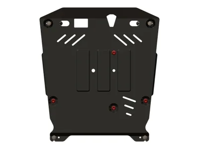 Защита картера и КПП Mitsubishi ASX (2010) V-1.6,1,8,2.0 АТ/M.RVR (2010-) V-1.6,1.8,2.0AT (Шериф)