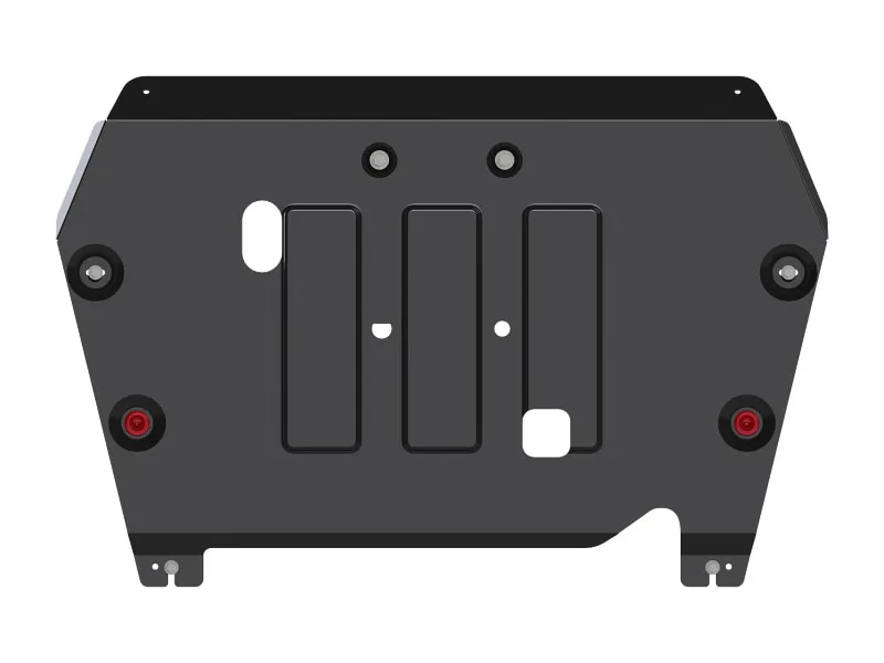 Защита картера и КПП Hаval F7 (2019-) V-1,5; 2,0 7-DCT 2WD; 4WD/М6 (2023-) V-1,5 AMT/MT 2WD (Шериф)