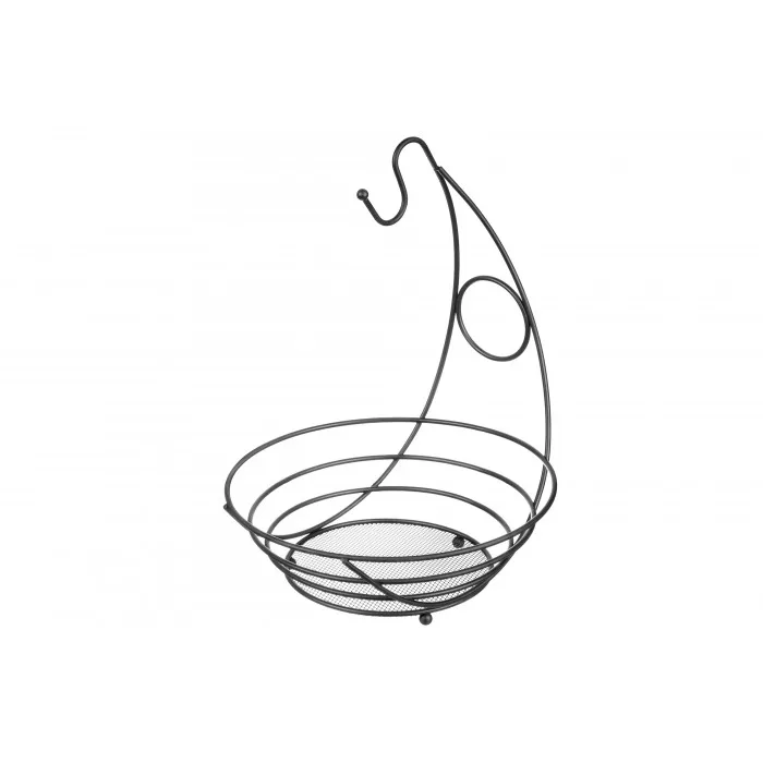 Корзина для фруктов "Черная" 29*28*37,5 см 240282