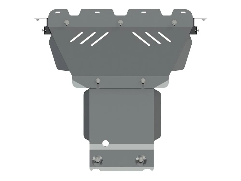 Защита картера Jeep Grand Cherokee (2010-2013-) V-3.6,3.0D,3.0TD AT (АМг 5мм) (Шериф)