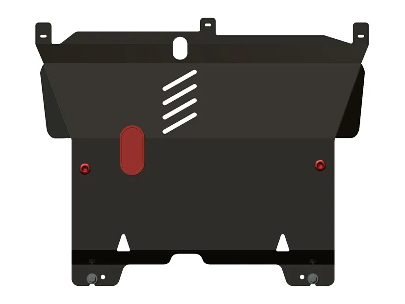 Защита картера и КПП Citroen С1 (2005-) V-1.0,1.4HDI/Peugeot 107 (2005) V-1.0,1.4D (Шериф)